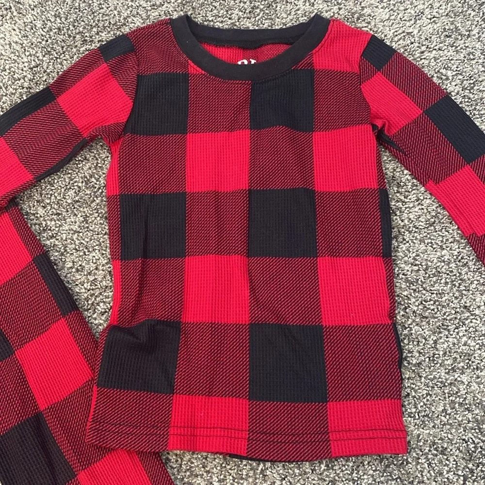Plaid PJs Set - Picture 2 of 3